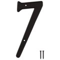 Prosource House Number 7 Black 4In N-017-PS